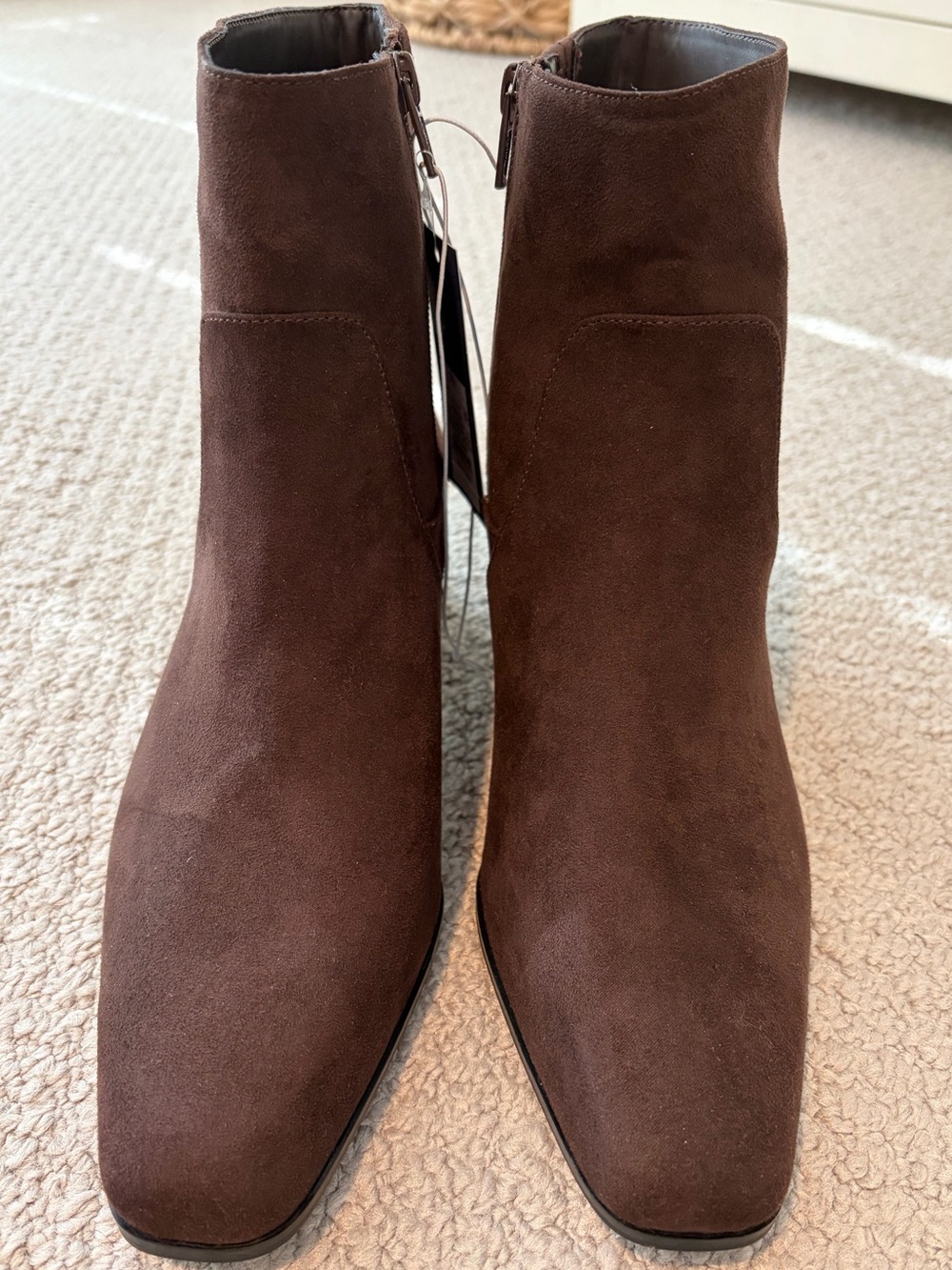 NWT Universal Thread Coral Ankle Boots Brown - Picture 4 of 9